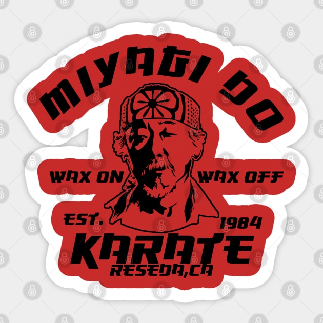 Miyagi do Karate Sticker by SuperEdu